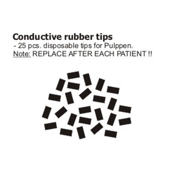 Rubber tips voor Pulppen