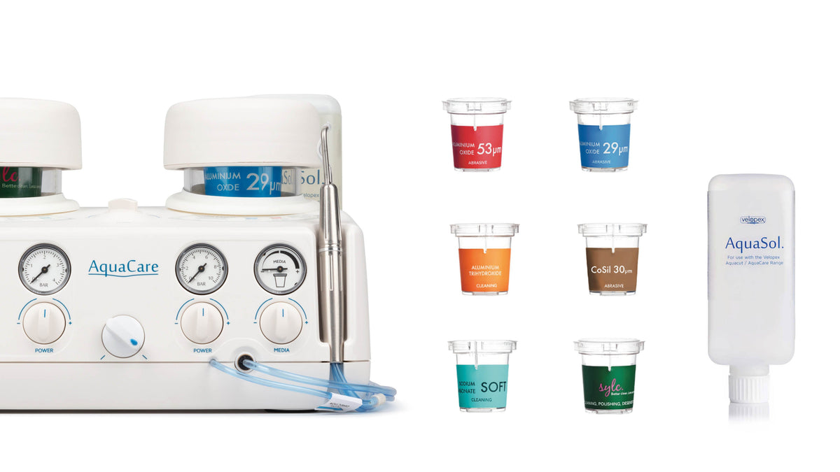 AquaCare de zout- en zandstraler in 1 toestel! – Mac Dental