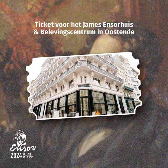 € 250 - € 500: Ticket voor het James Ensorhuis & Belevingscentrum in Oostende