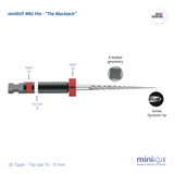 miniKUT MB2 roterende NiTi endodontische vijl